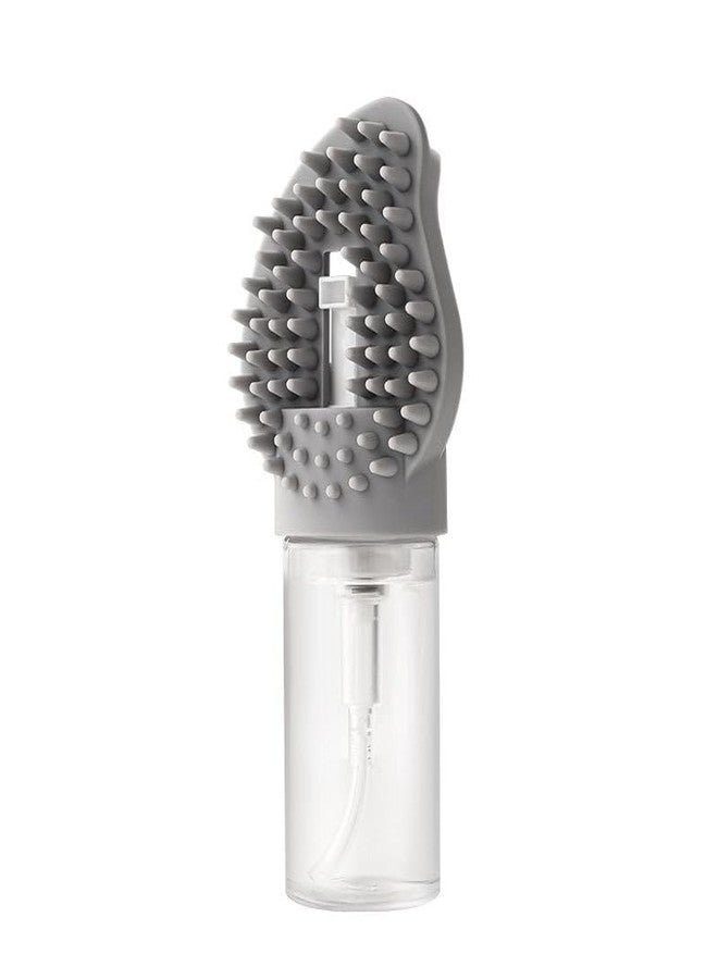 KPS فرشاة كي بي إس لإزالة الشعر المتساقط مع موزع صابون | مشط استحمام وتزيين 2 في 1 للكلاب والقطط | بشعيرات سيليكون ناعمة | تزيل الشعر المتساقط والأوساخ (عبوة واحدة، متعددة الألوان) - Image 1